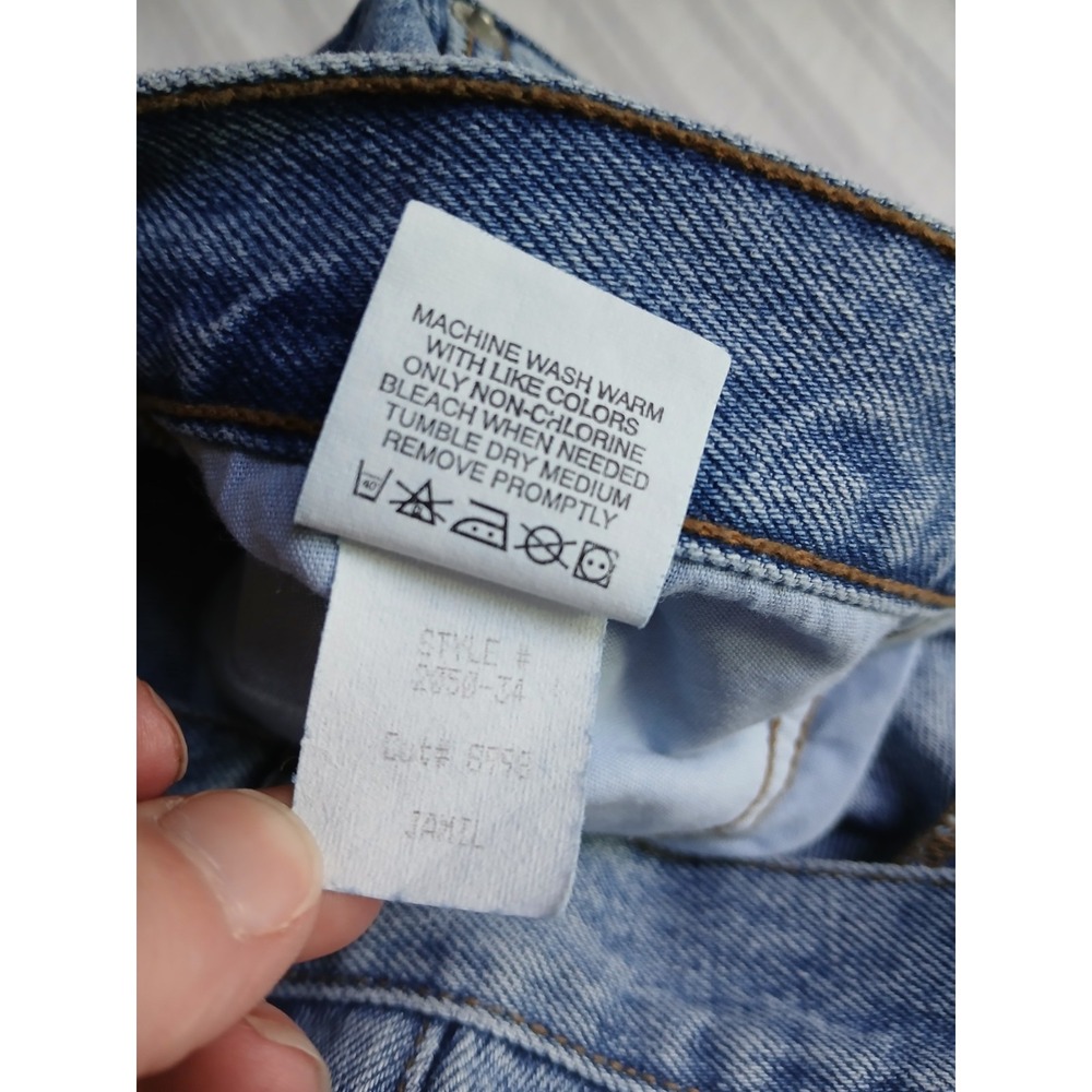 American Eagle Jeans 34x34 Vintage Dungaree Straight Leg Relaxed Medium Wash - Picture 10 of 14